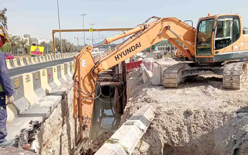 Storm water pipeline and civils by SAAJTECH in Bahrain