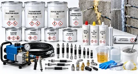 Repair Mortars, Grouts & Injection Resins — figure 2