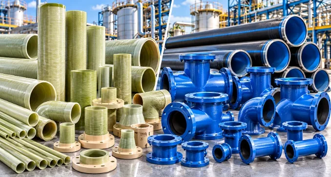 HDPE, GRP & Ductile Iron Pipe — figure 2