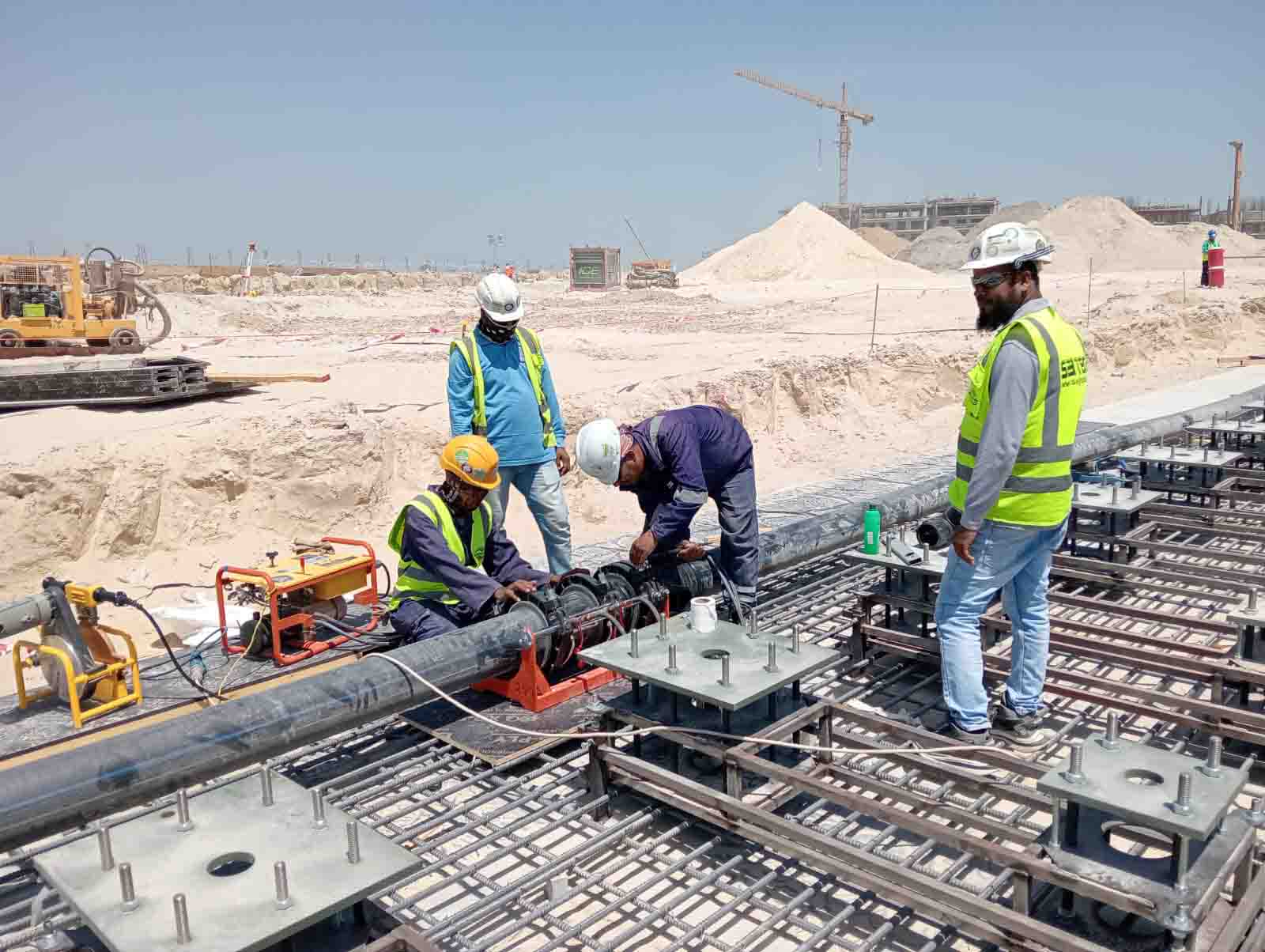 PCC Project Butt Fusion Work