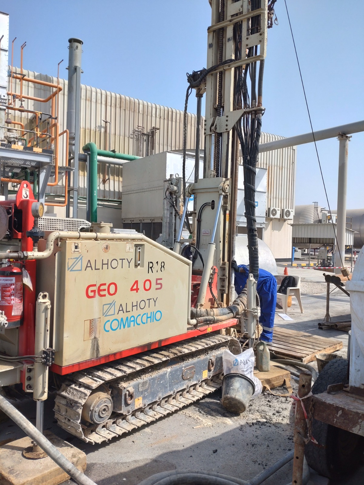 Airproduct Soil Sampling testing